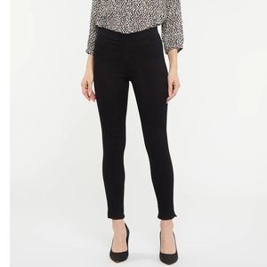 NYDJ Super Skinny Ankle Pull-On Jeans In SpanSpring Denim With Side Slits